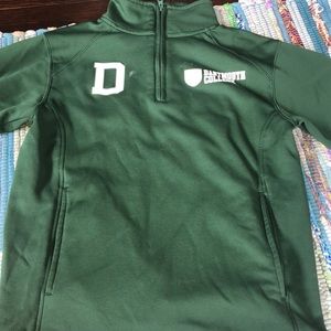 Thrifted Dartmouth College quarter zip